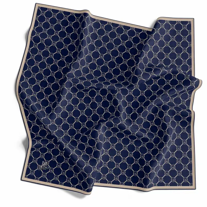 Mono Scarfs El Dikişli Dijital Soft Eşarp-soft09-11