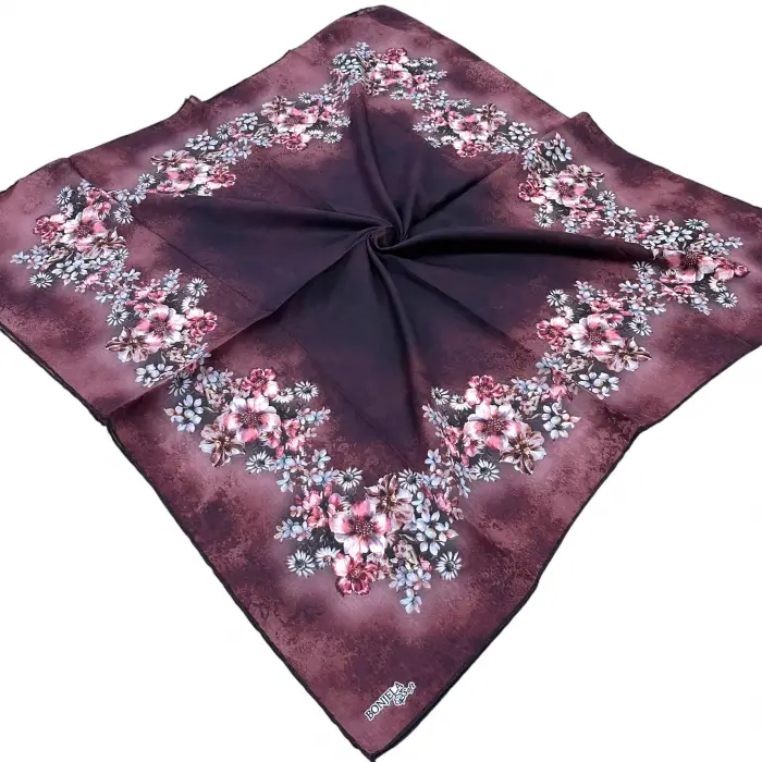 Bonjela El Dikişli Dijital Soft Eşarp-soft19-04