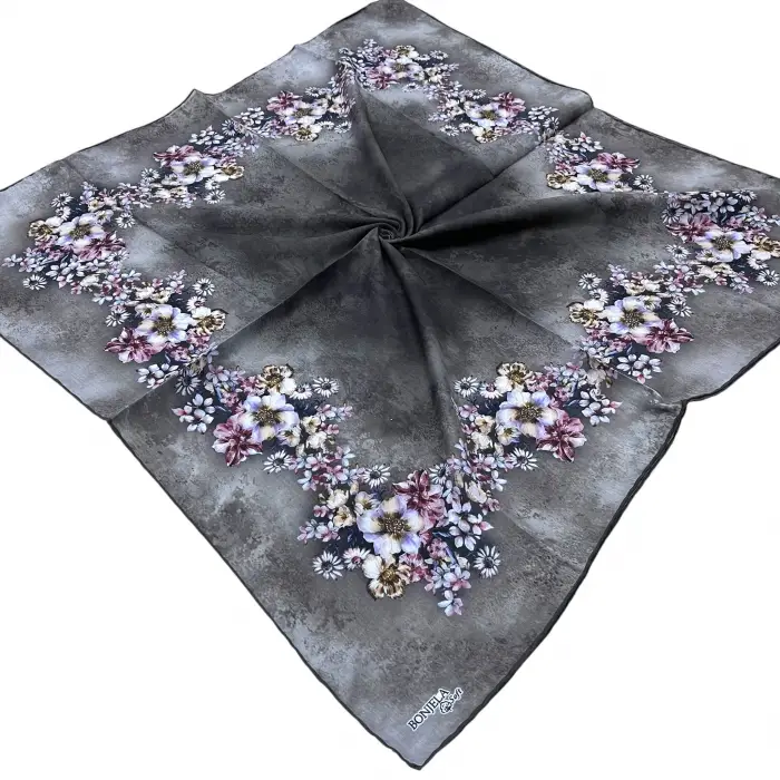 Bonjela El Dikişli Dijital Soft Eşarp-soft19-06