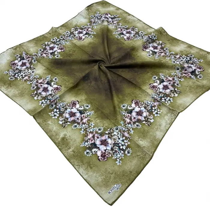 Bonjela El Dikişli Dijital Soft Eşarp-soft19-08