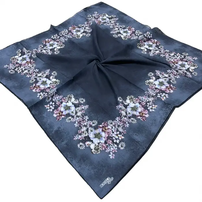 Bonjela El Dikişli Dijital Soft Eşarp-soft19-11