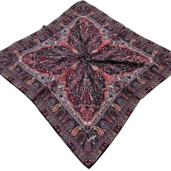 Bonjela El Dikişli Dijital Soft Eşarp-soft20-07