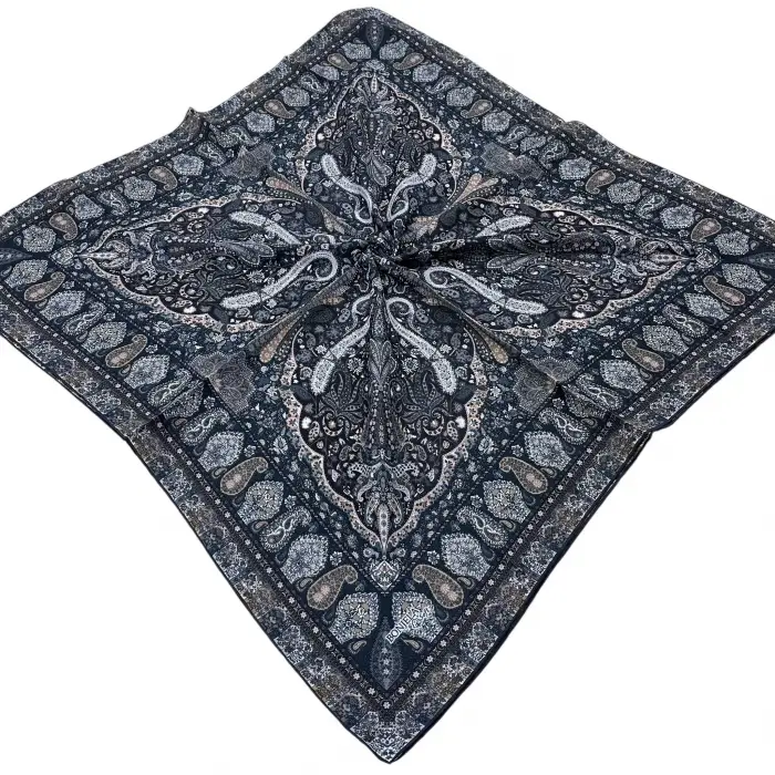 Bonjela El Dikişli Dijital Soft Eşarp-soft20-09