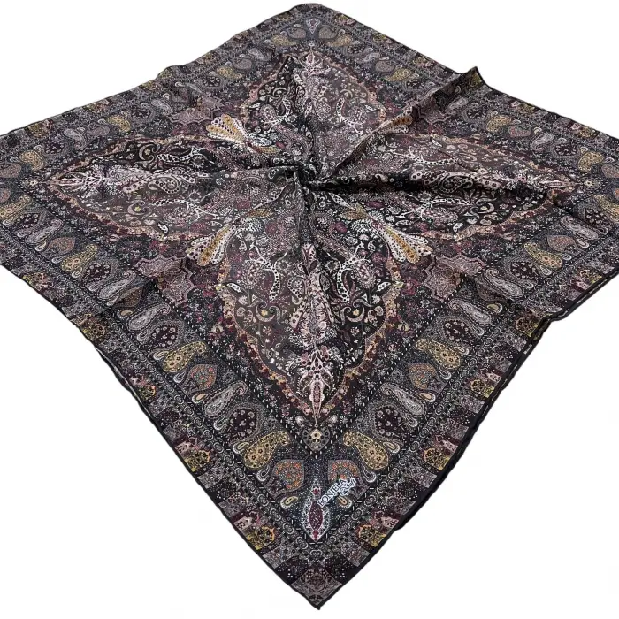 Bonjela El Dikişli Dijital Soft Eşarp-soft20-17