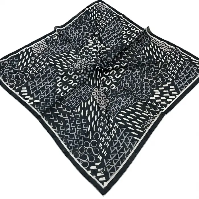 Locella El Dikişli Dijital Soft Eşarp-soft23-03