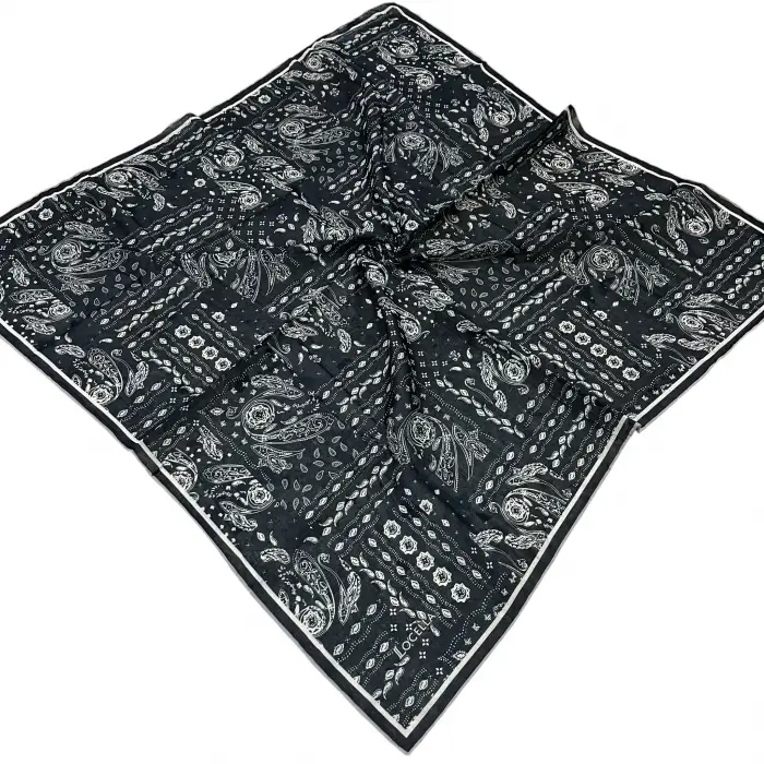 Locella El Dikişli Dijital Soft Eşarp-soft23-10