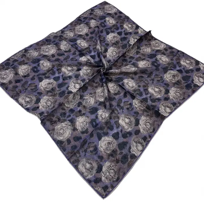 Locella El Dikişli Dijital Soft Eşarp-soft25-02