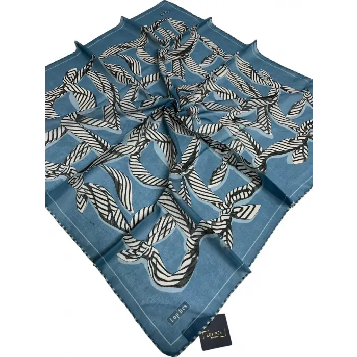 Lopres El Dikişli Dijital Soft Eşarp-soft30-06