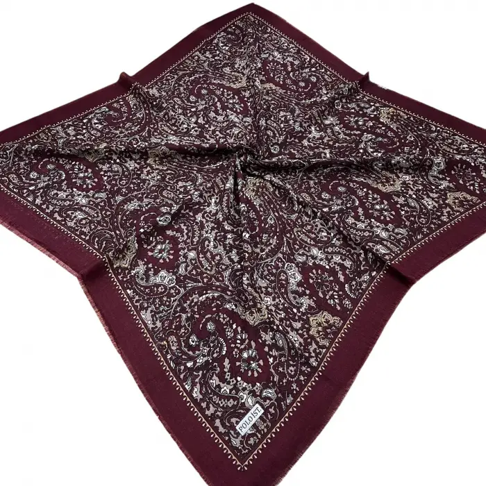 Poloist Flamlı Koton Eşarp (FE538-06)