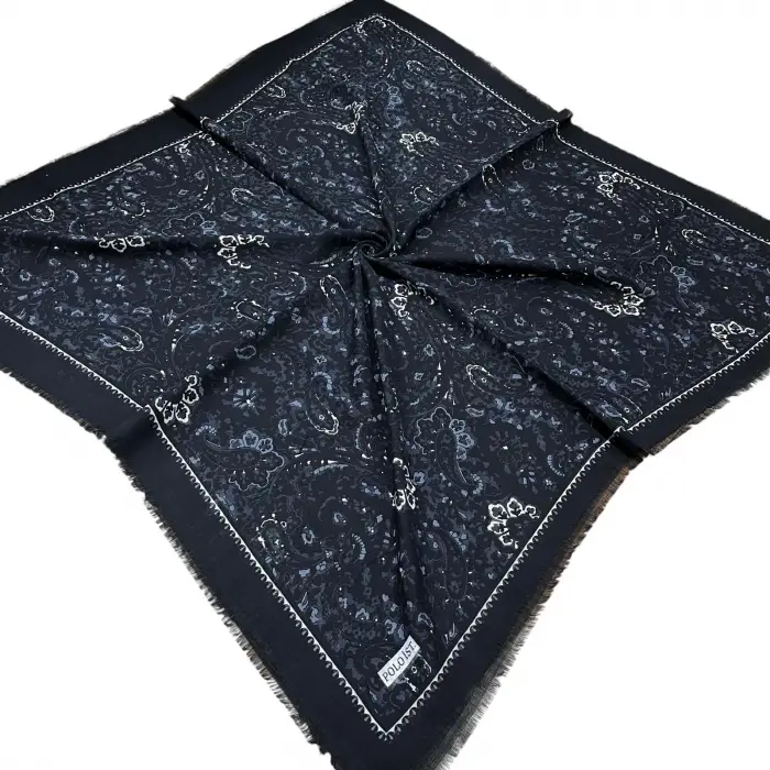 Poloist Flamlı Koton Eşarp (FE538-07)