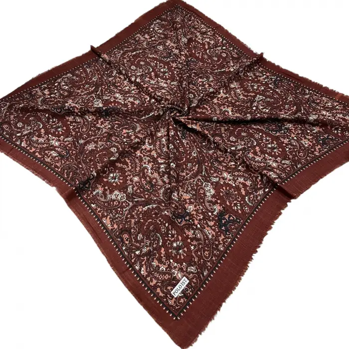 Poloist Flamlı Koton Eşarp (FE538-08)