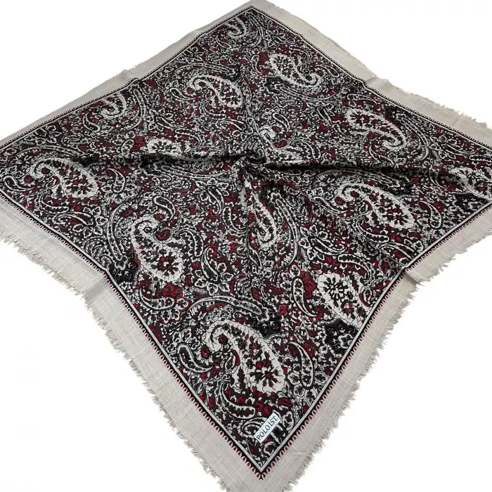 Poloist Flamlı Koton Eşarp (FE538-10)