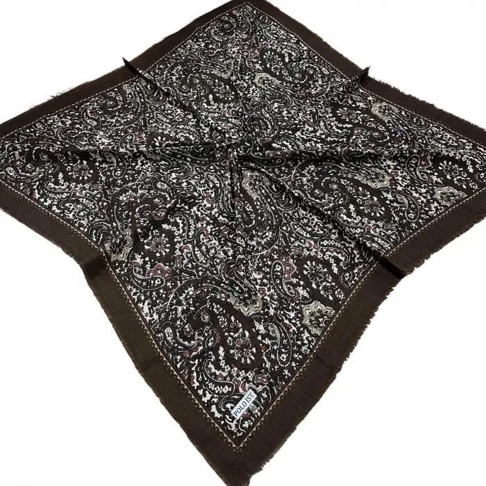 Poloist Flamlı Koton Eşarp (FE538-15)