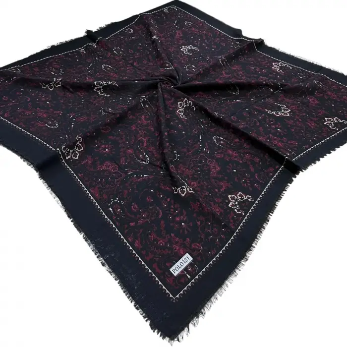 Poloist Flamlı Koton Eşarp (FE538-21)