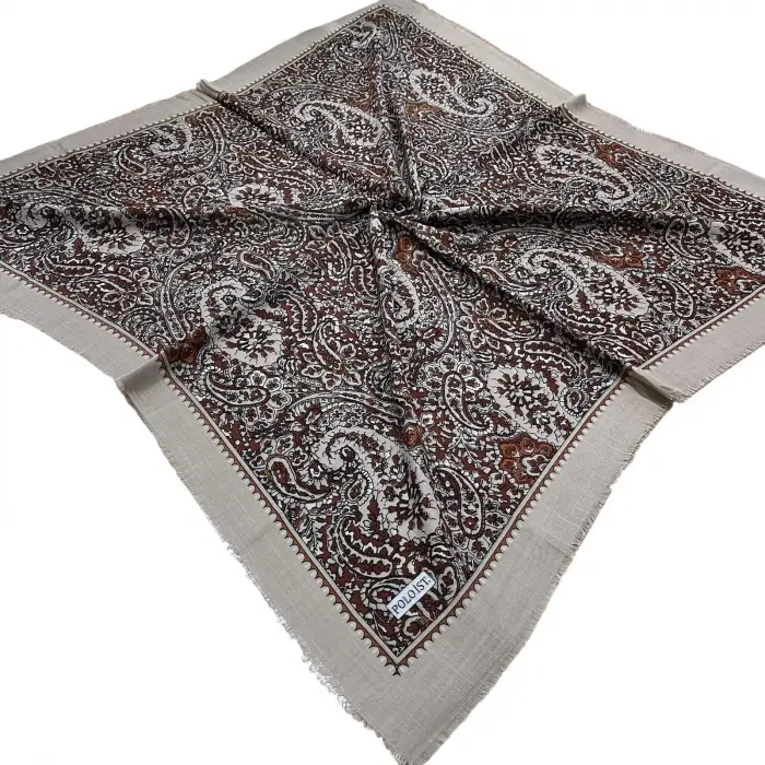 Poloist Flamlı Koton Eşarp (FE538-22)