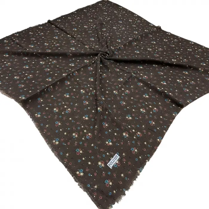 Poloist Flamlı Koton Eşarp (FE539-02)