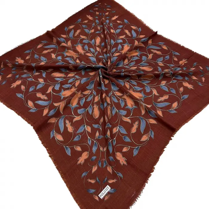 Poloist Flamlı Koton Eşarp (FE540-03)
