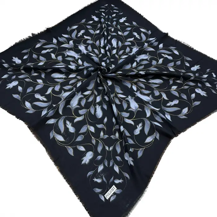 Poloist Flamlı Koton Eşarp (FE540-04)