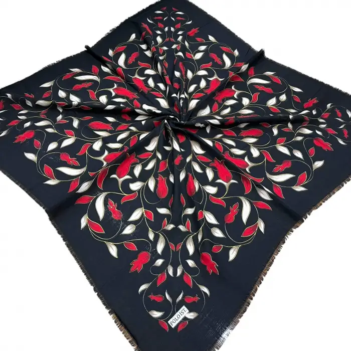 Poloist Flamlı Koton Eşarp (FE540-06)