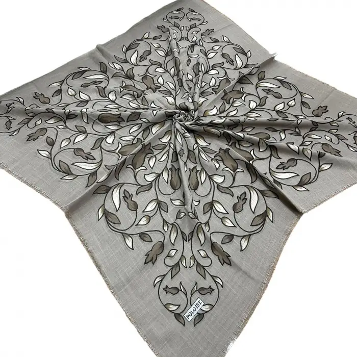 Poloist Flamlı Koton Eşarp (FE540-07)