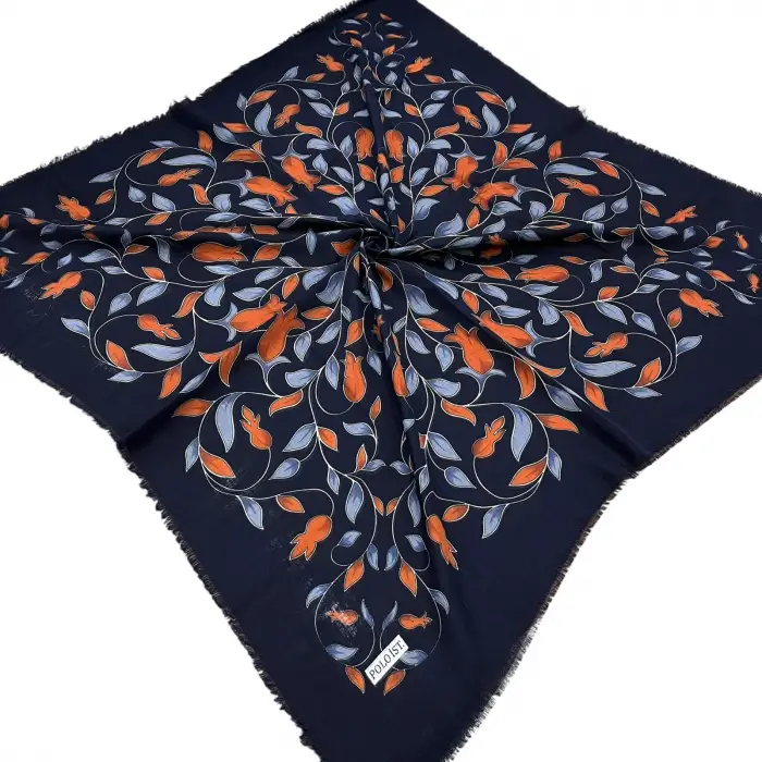 Poloist Flamlı Koton Eşarp (FE540-08)