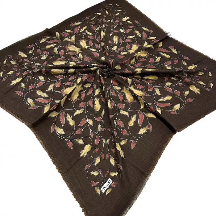 Poloist Flamlı Koton Eşarp (FE540-09)