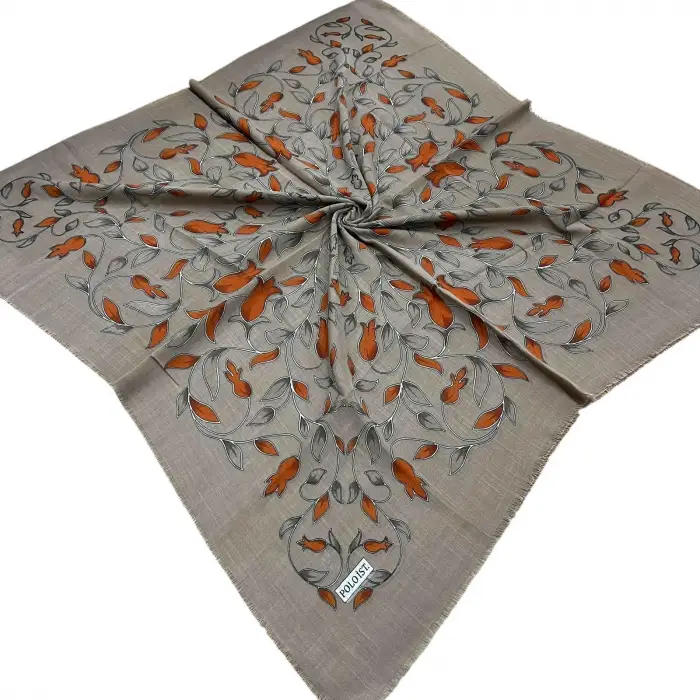 Poloist Flamlı Koton Eşarp (FE540-11)