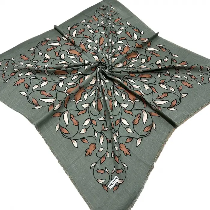 Poloist Flamlı Koton Eşarp (FE540-14)