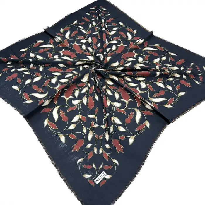 Poloist Flamlı Koton Eşarp (FE540-20)