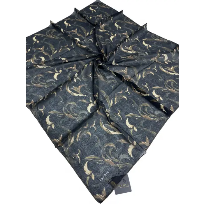 Lopres El Dikişli Soft Pamuk Eşarp-(soft52-01)