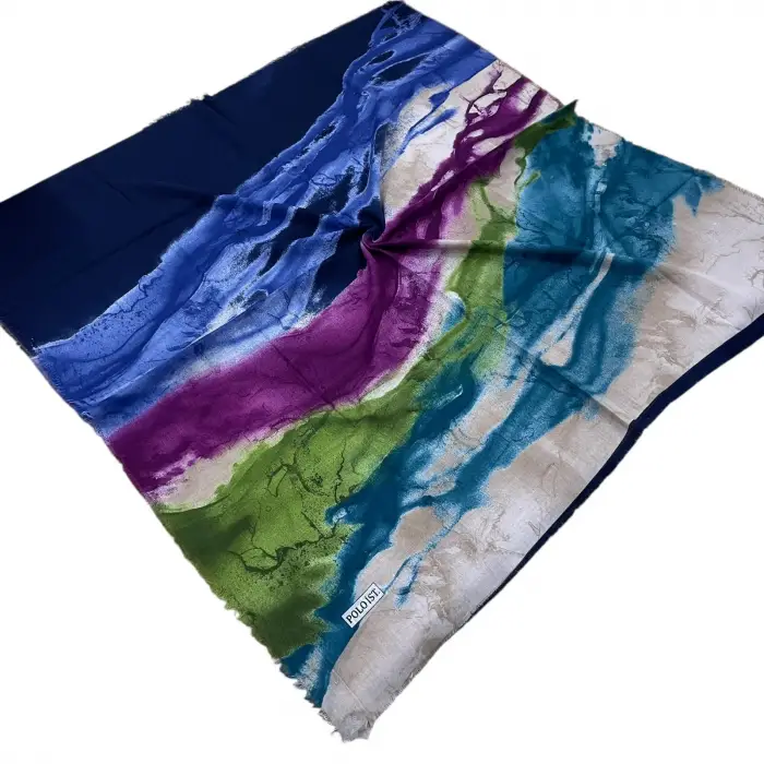 Poloist Flamlı Koton Eşarp (FE541-03)