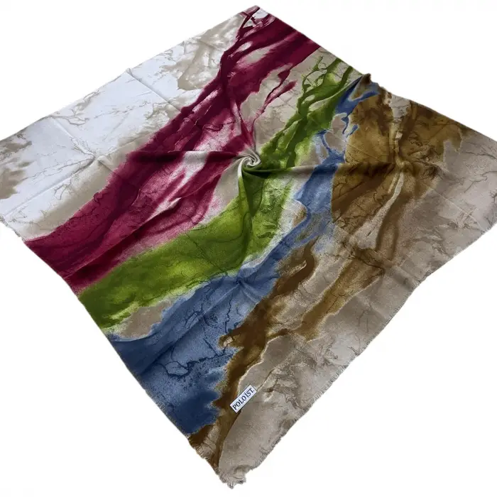 Poloist Flamlı Koton Eşarp (FE541-07)