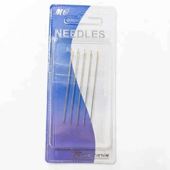 MC Altınbaşlı Boncuk İğnesi no:9 (1 Paket) (Mc-01)