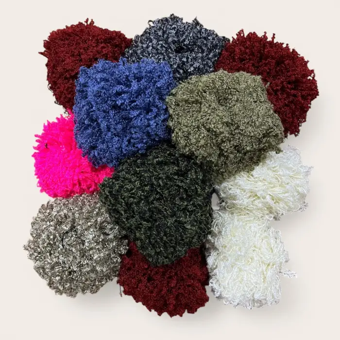 Topuz Tokası Karışık Renk 12li Paket (TT01-01)