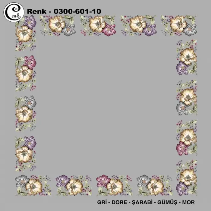 Cenk 100cm Ortası Boş Oyalık Yazma (Cnk-601-10)