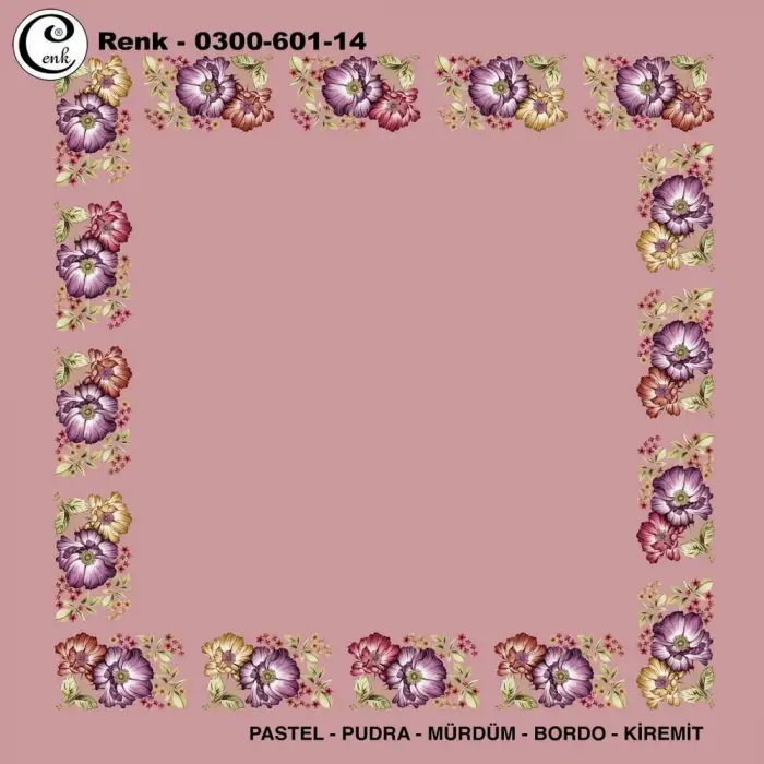 Cenk 100cm Ortası Boş Oyalık Yazma (Cnk-601-14)