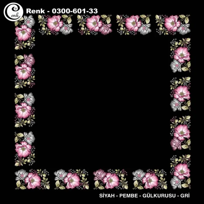 Cenk 100cm Ortası Boş Oyalık Yazma (Cnk-601-33)