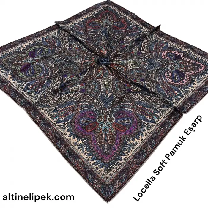 Locella Soft Pamuk Eşarp-soft60-02