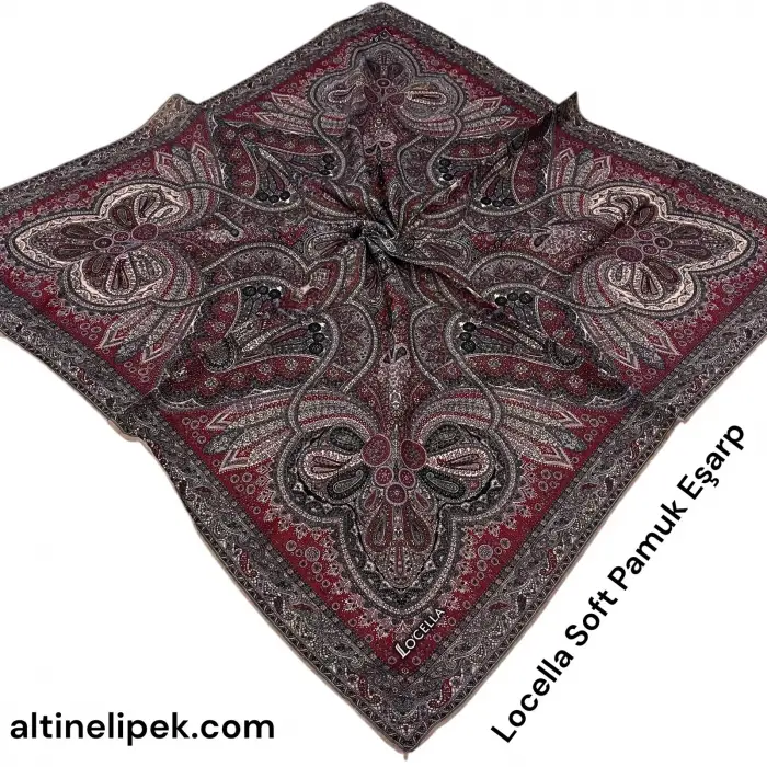 Locella Soft Pamuk Eşarp-soft60-03