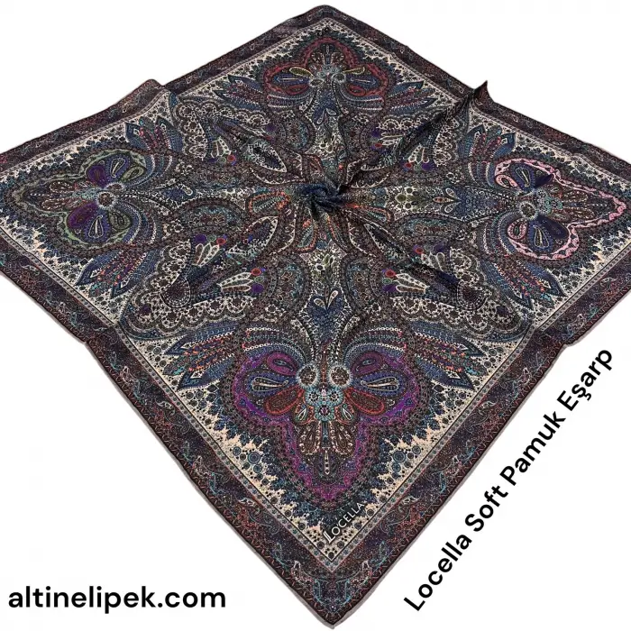 Locella Soft Pamuk Eşarp-soft60-04