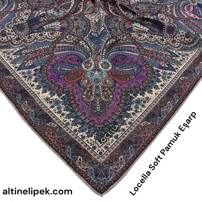 Locella Soft Pamuk Eşarp-soft60-04