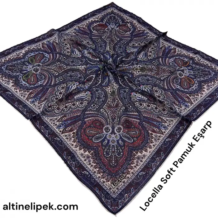 Locella Soft Pamuk Eşarp-soft60-05
