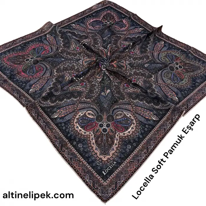 Locella Soft Pamuk Eşarp-soft60-06
