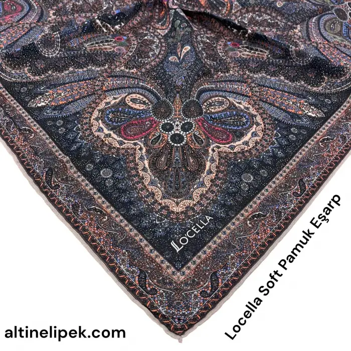 Locella Soft Pamuk Eşarp-soft60-06