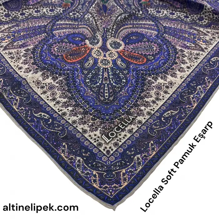 Locella Soft Pamuk Eşarp-soft60-08