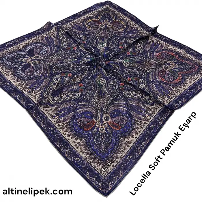 Locella Soft Pamuk Eşarp-soft60-08