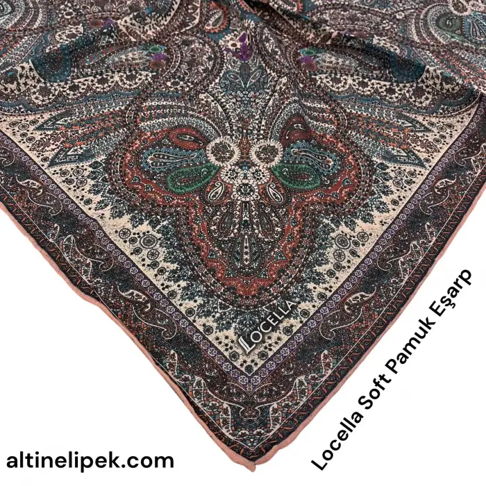 Locella Soft Pamuk Eşarp-soft60-09