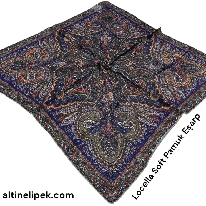 Locella Soft Pamuk Eşarp-soft60-10