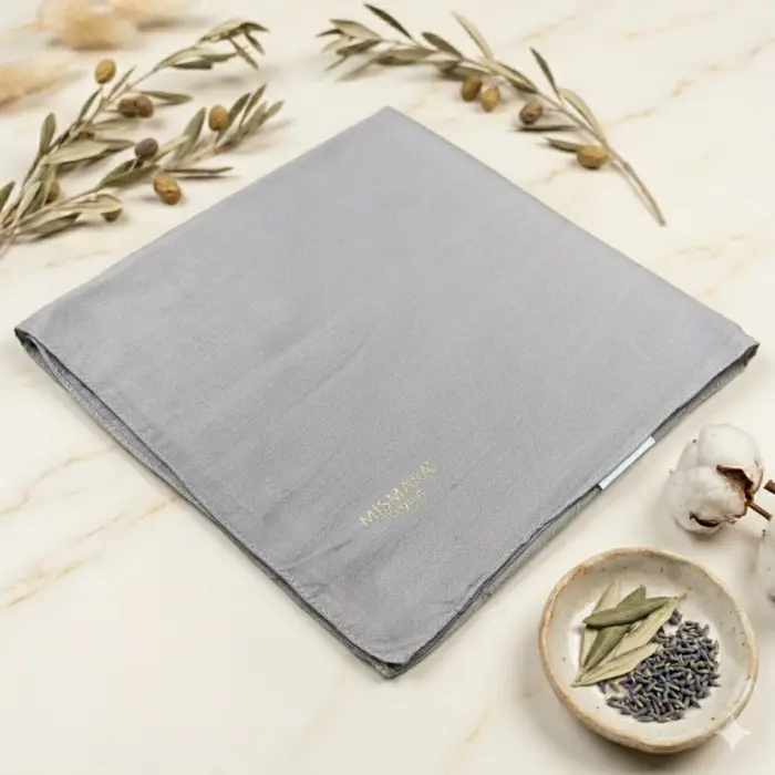 Mismara Organik Pamuk Eşarp -(Açık Taş)-(MOE01-05)