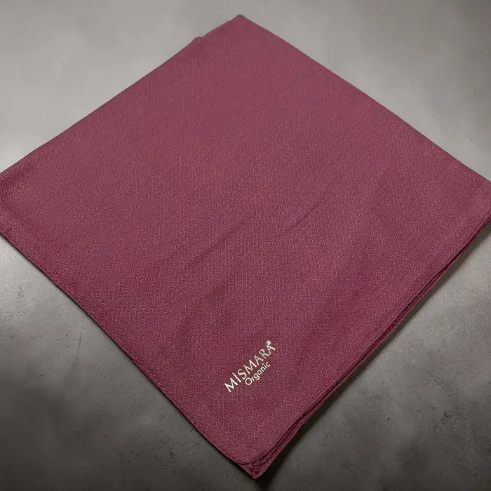 Mismara Organik Pamuk Eşarp -(Gül Pembe)-(MOE01-16)